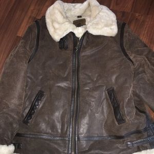 Saint Johns bay premium leather coat
